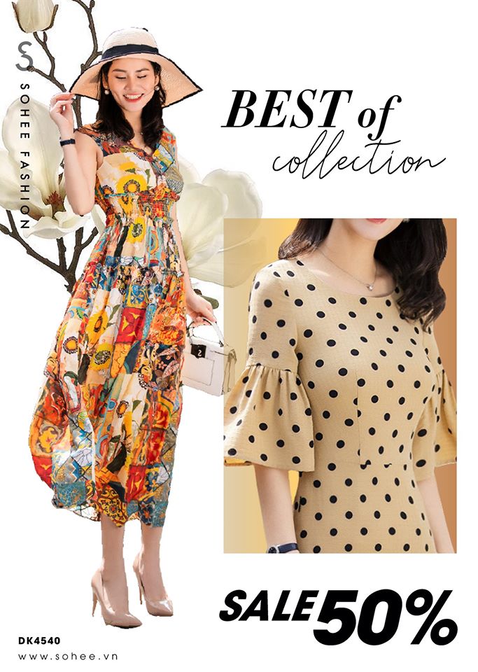 STAY HOME, BE SAVE: GIẢM 50% BST XUÂN HÈ