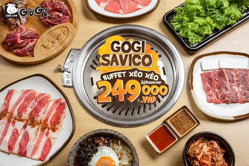 [HÀ NỘI] KHAI TRƯƠNG GOGI SAVICO LONG BIÊN - GIẢI CỨU TÂM HỒN ĐAM MÊ THỊT NƯỚNG
