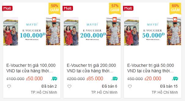 VOUCHER SHOPPING THẢ GA - GIÁ CHỈ TỪ 20K ngày 2.3