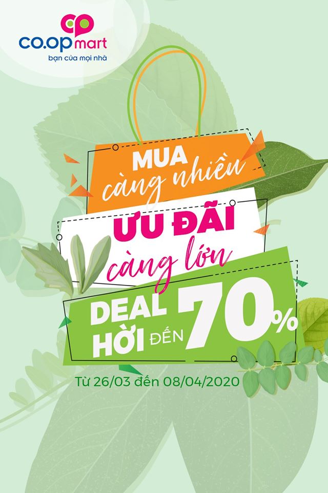 MUA CÀNG NHIỀU ƯU ĐÃI CÀNG LỚN - DEAL HỜI ĐẾN 70%
