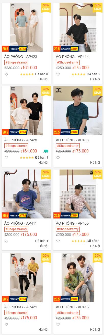 ĐỘC MENSWEAR x SHOPEE: GIẢM ĐẾN 30%