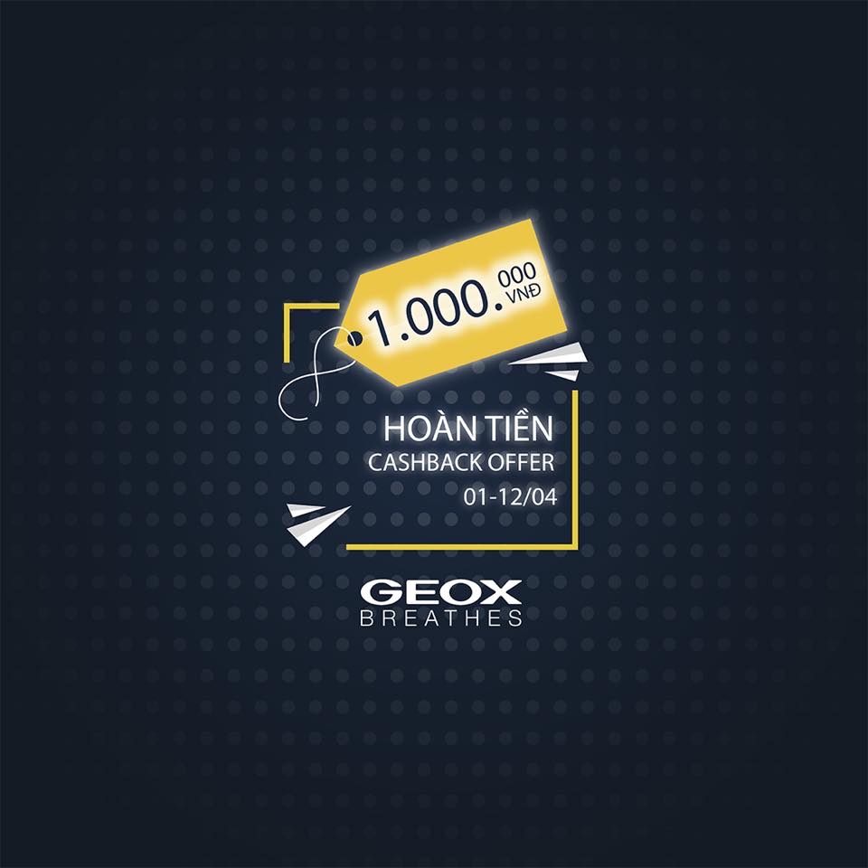 GEOX XUÂN HÈ 2020 - ƯU ĐÃI ĐẶC BIỆT