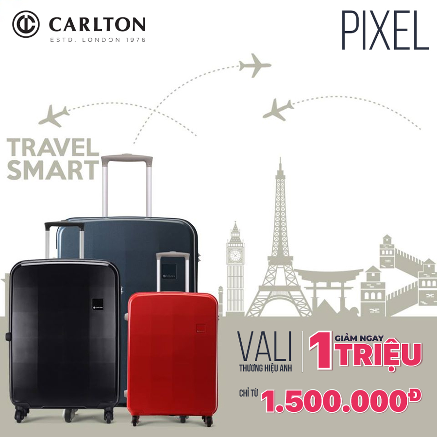 PIXEL CARLTON| VALI HÀNG HIỆU - TIẾT KIỆM 1 TRIỆU