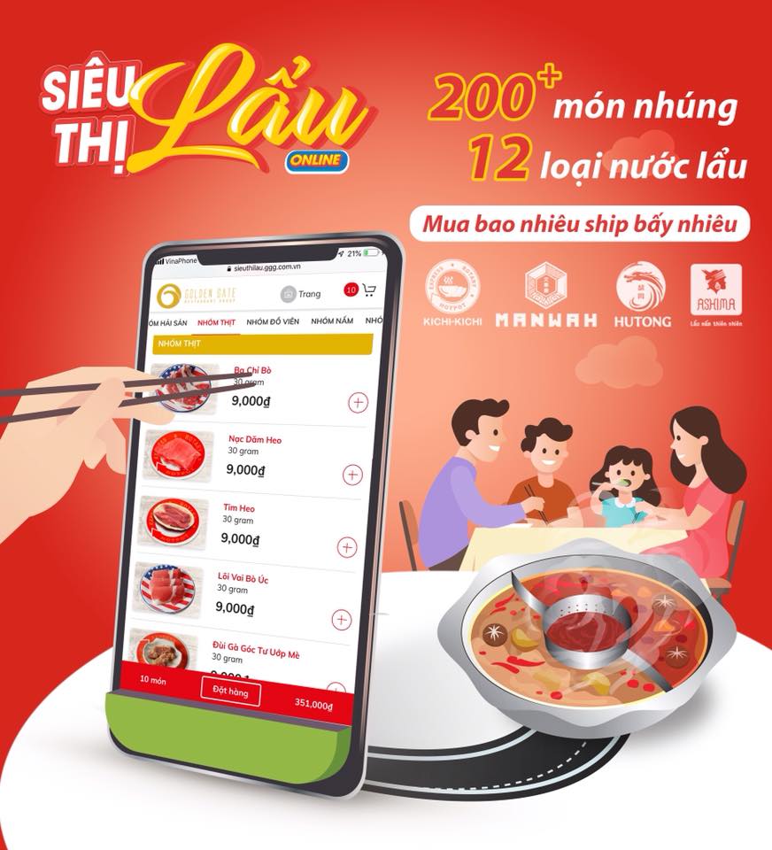 [HCM] LẨU GÌ CŨNG SHIP: CHỈ TỪ 19K/ MÓN