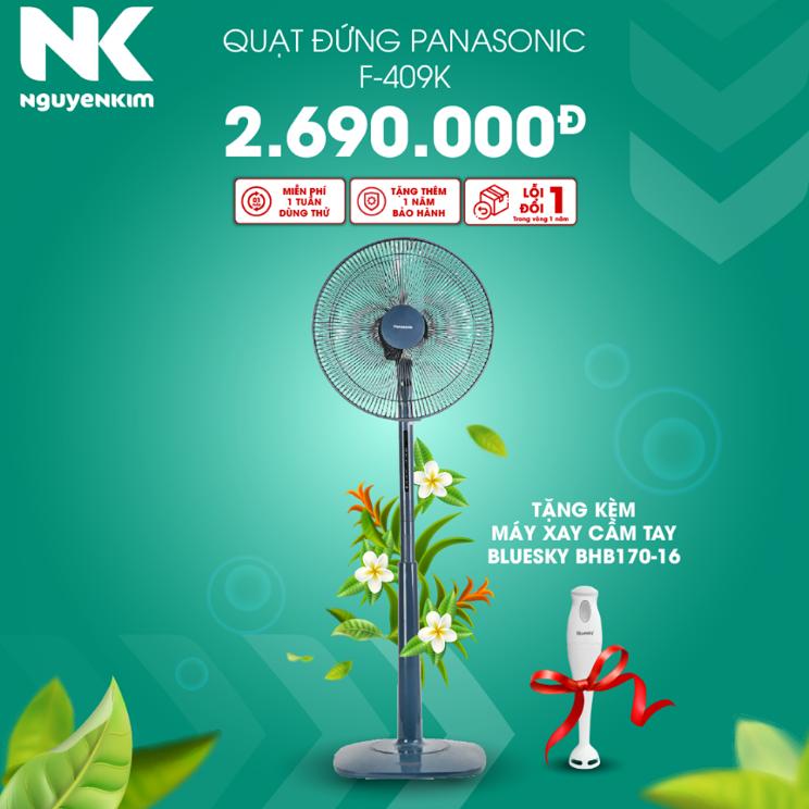 HẠ NHIỆT NGÀY NẮNG NÓNG VỚI QUẠT PANASONIC 