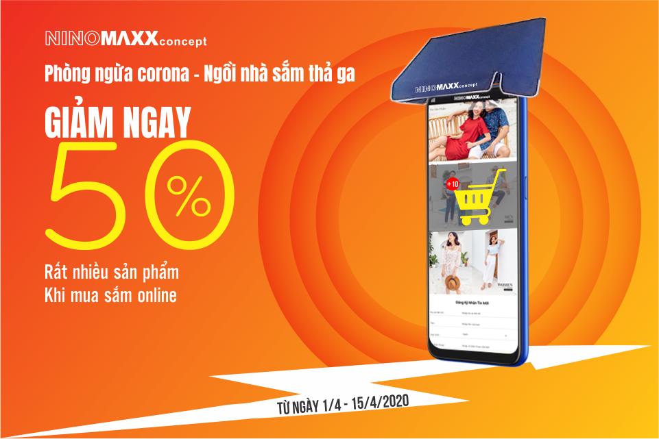 [SALE 50%] PHÒNG DỊCH CORONA - NGỒI NHÀ SẮM THẢ GA