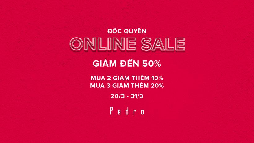PEDRO in MAISON ONLINE: LAST CHANCE TO BUY