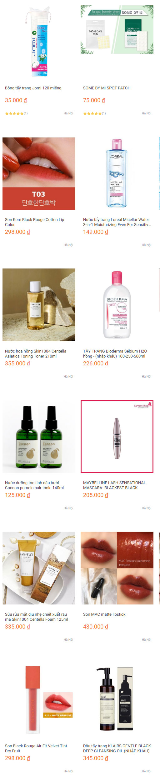 SAMMI x LAZADA: MIỄN PHÍ VẬN CHUYỂN
