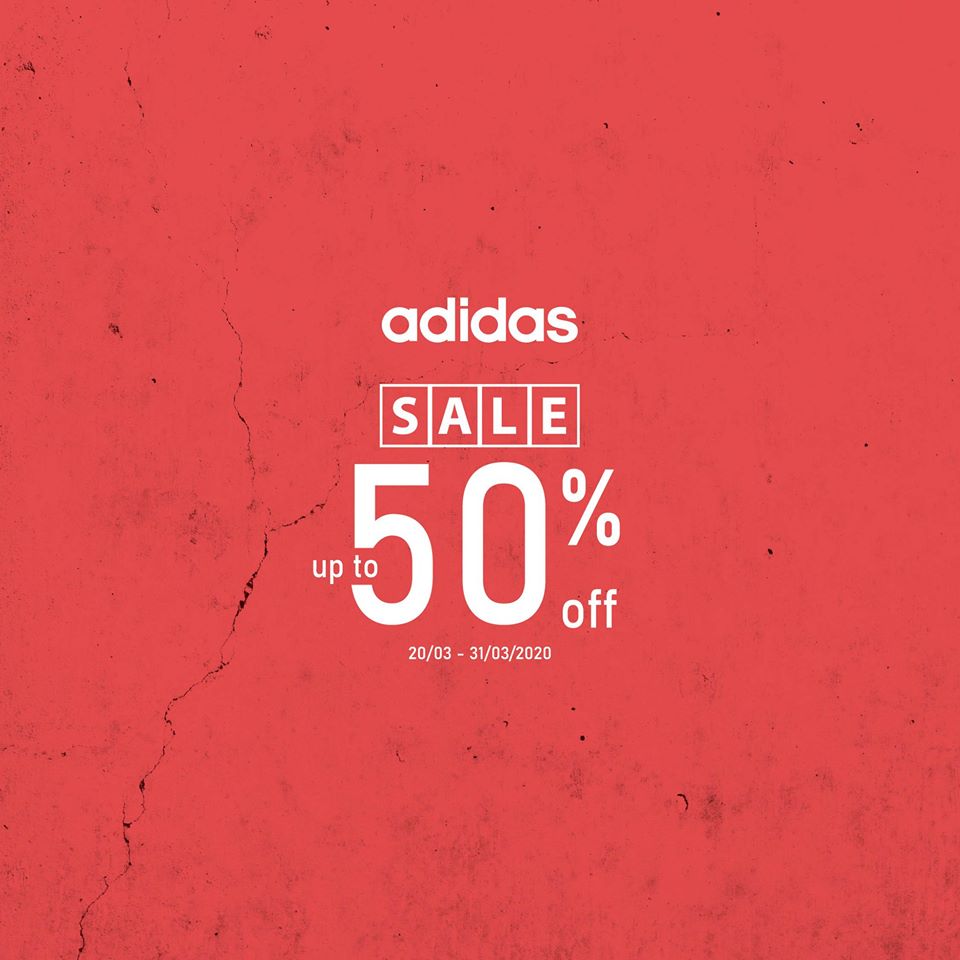 ADIDAS CÓ ƯU ĐÃI KHỦNG ĐẾN 50%