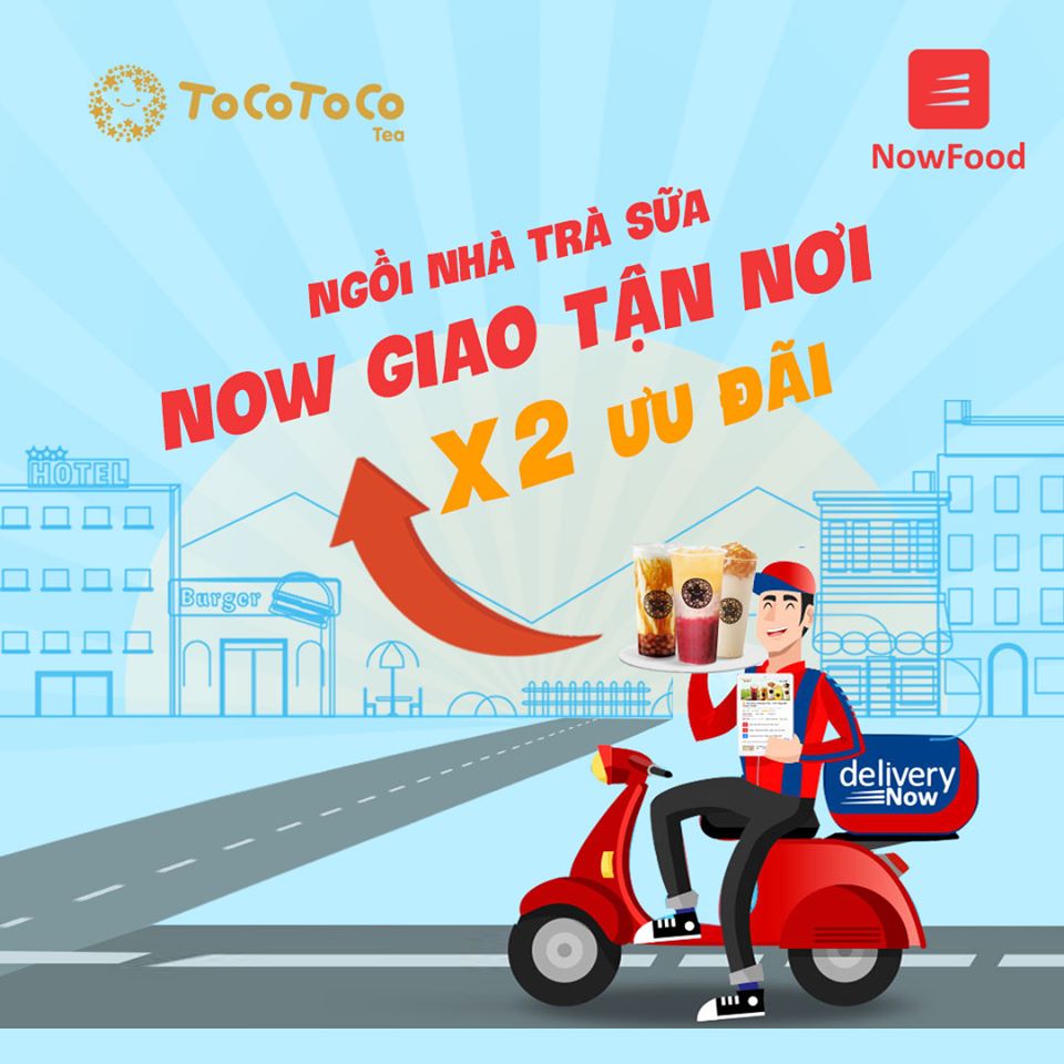 TOCO TOCO GIẢM ĐẾN 40% TẠI NOW