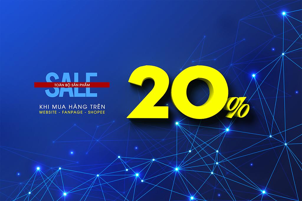MUA SẮM TẠI NHÀ - GIÁ RẺ TỐI ĐA: GIẢM 20%