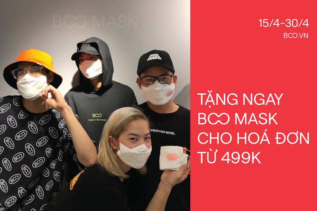 TẶNG NGAY BOO MASK CHO HOÁ ĐƠN 499K