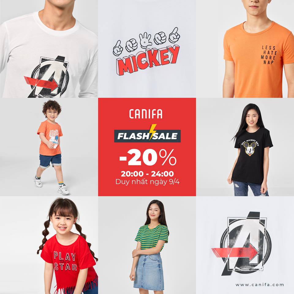 FLASH SALE ẬP TỚI - MUA ĐI CHỜ CHI: GIẢM 20%