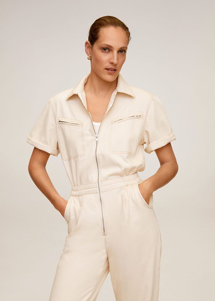 MANGO | DENIM JUMPSUIT