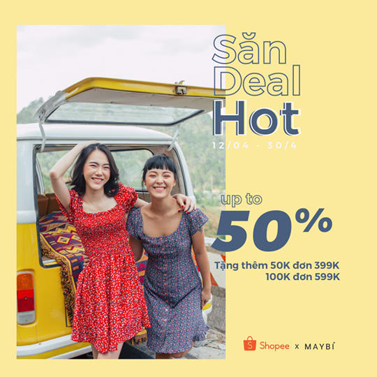 MAYBI x SHOPEE - FLASH SALE UP TO 50%