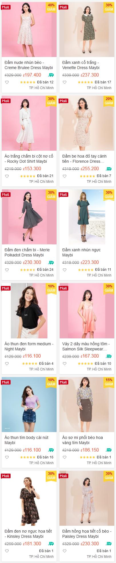 MAYBI x SHOPEE - FLASH SALE UP TO 50%
