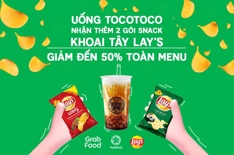 UỐNG TRÀ SỮA - TẶNG SNACK KHOAI TÂY CÒN GÌ THÍCH BẰNG