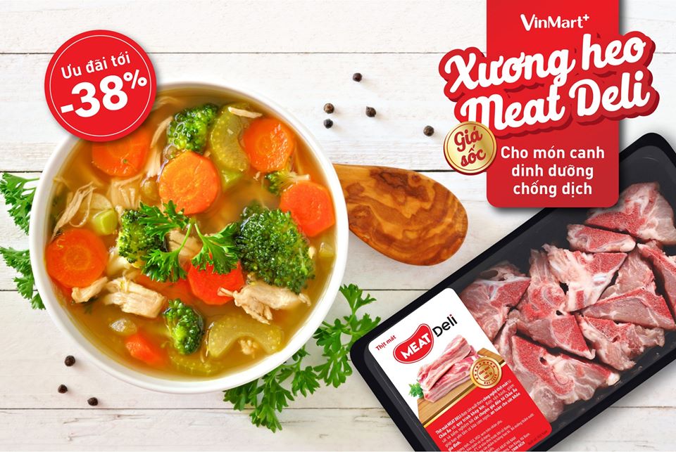 [MIỀN BẮC] XƯƠNG HEO MEAT DELI GIÁ SỐC GIẢM ĐẾN 38%