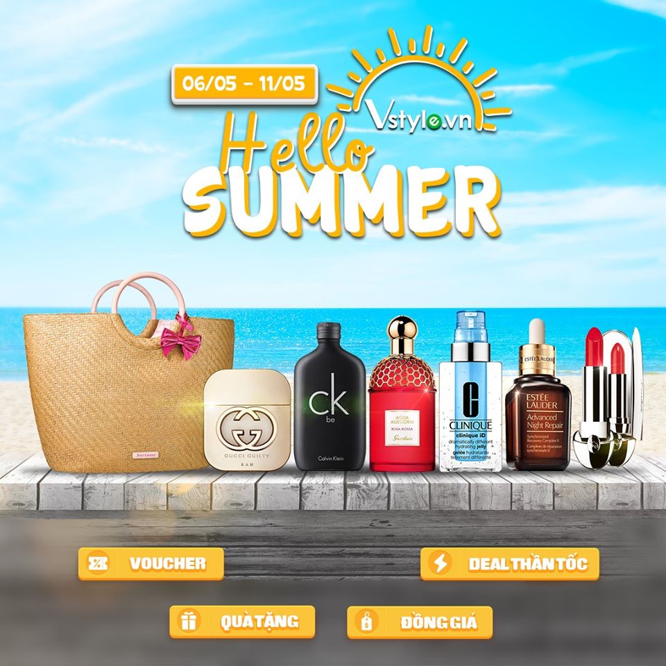 HOT HOT! VSTYLE CHÀO HÈ CỰC BỐC LỬA: GIẢM ĐẾN 70%