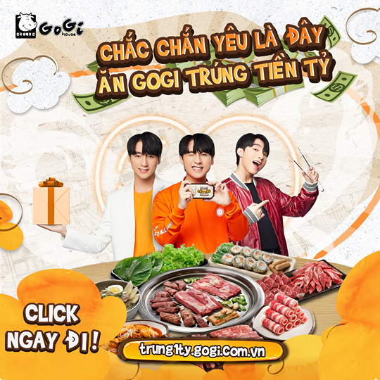 ĂN GOGI TRÚNG NGAY 1 TỶ