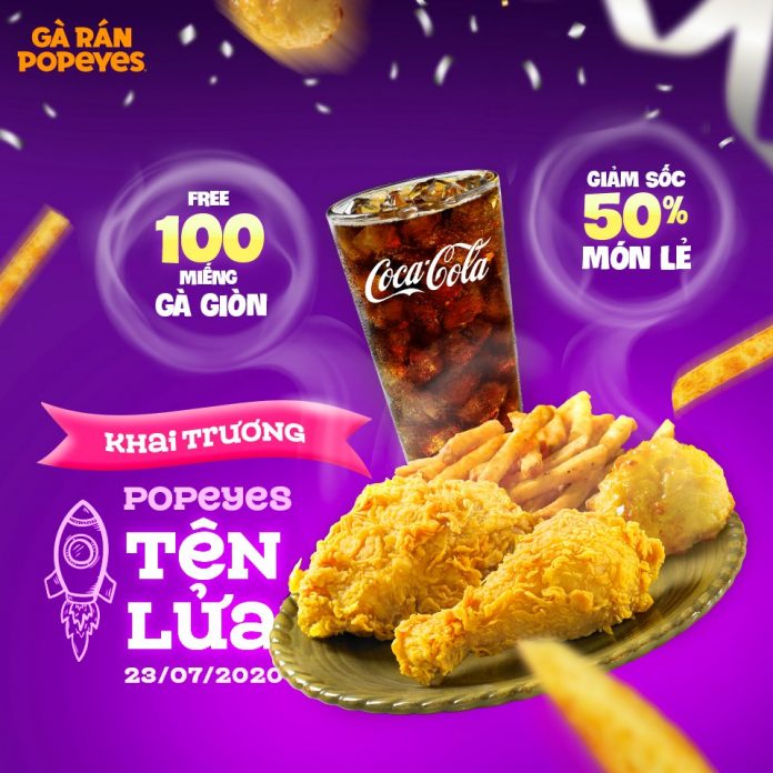 Popeyes MUA 1 TẶNG 1 trên toàn hệ thống Hà Nội, TP.HCM (trừ …