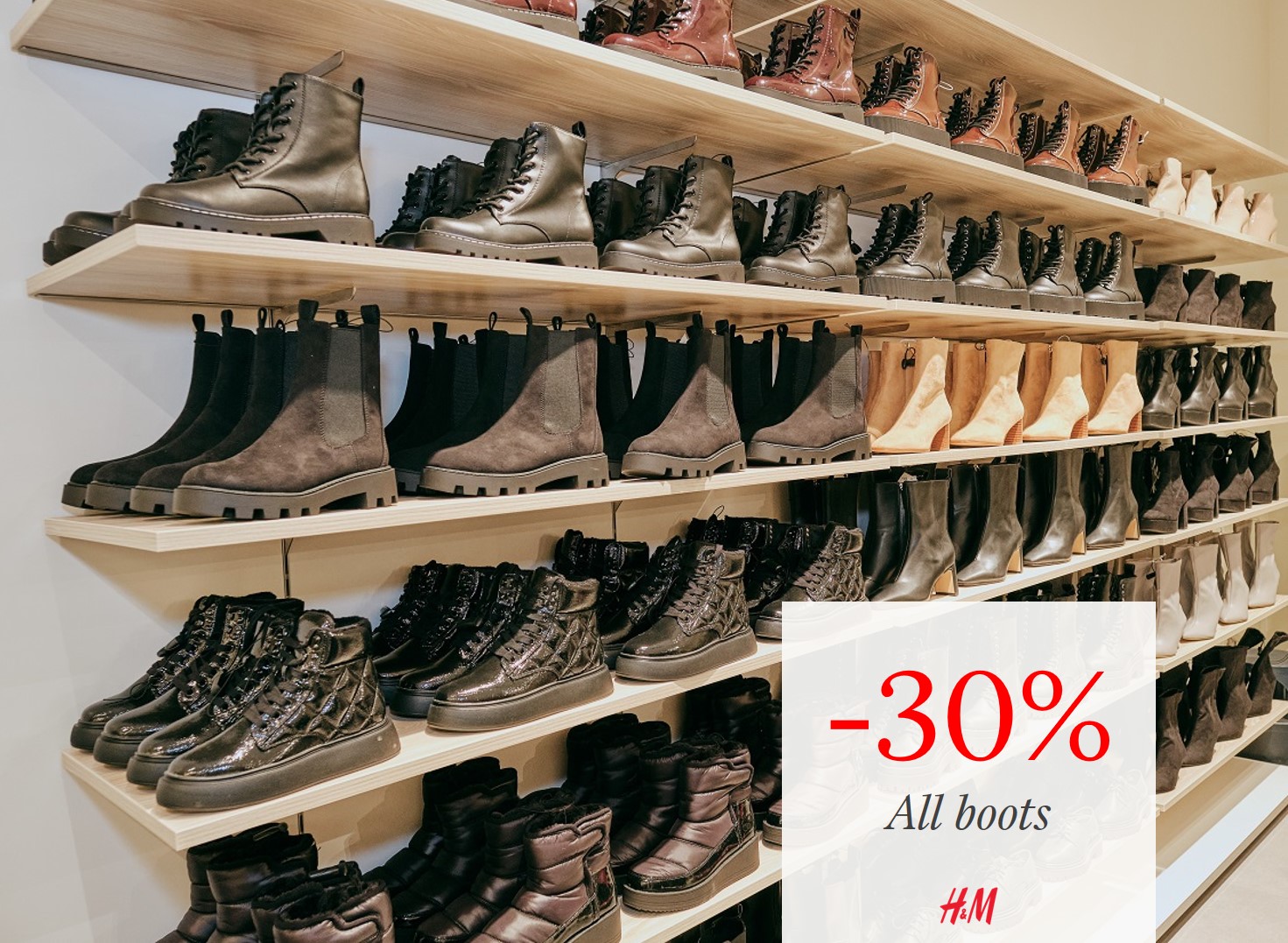 Ưu Đãi Mong Chờ: Giảm 30% Toàn Bộ Boots