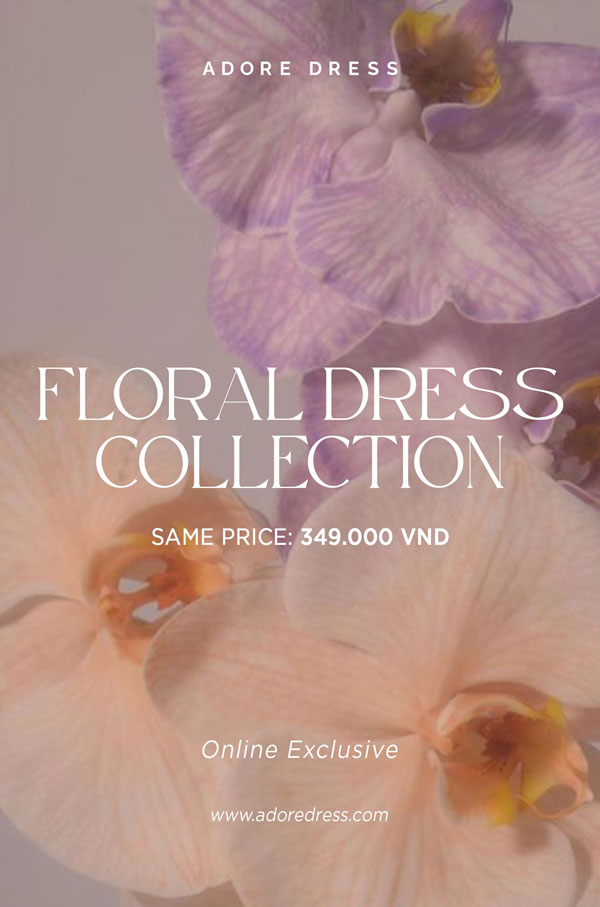 adore dress váy hoa đồng giá 349k 7-9-2021