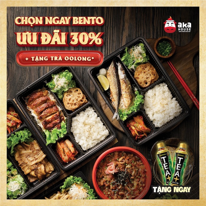 aka house giảm 30% bento đến 28012021