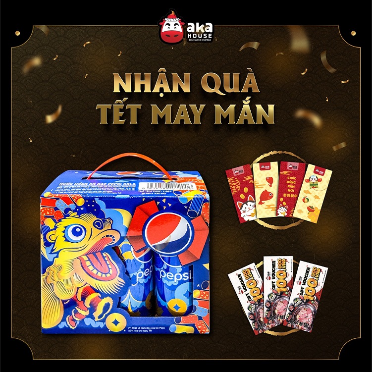 akaa house ăn combo nhận pepsi đến 28022021