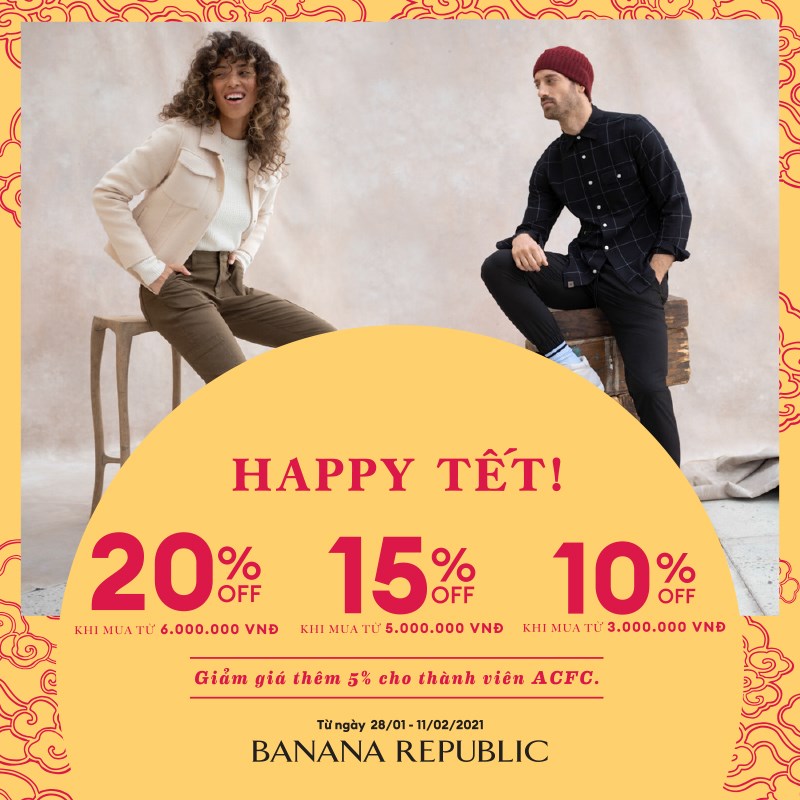 Happy Tết: Ưu Đãi Đến 20%