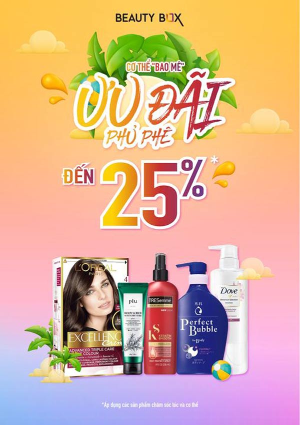 beauty box sale 25% 2-6-2021