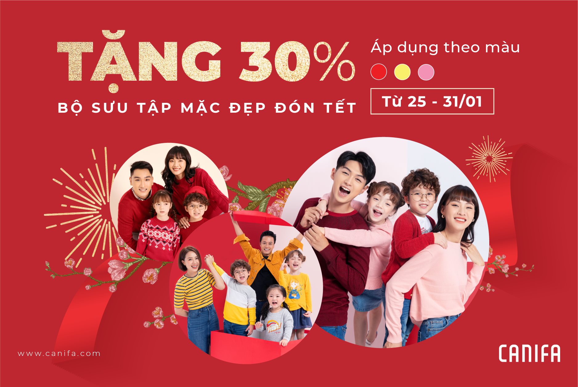 CÙNG CANIFA MẶC ĐẸP ĐÓN TẾT: GIẢM 30%
