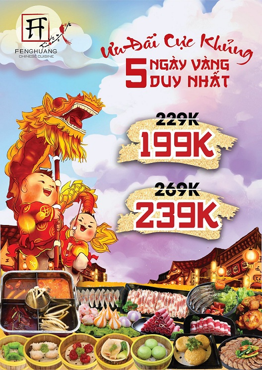 fenghuang giảm 30k buffet