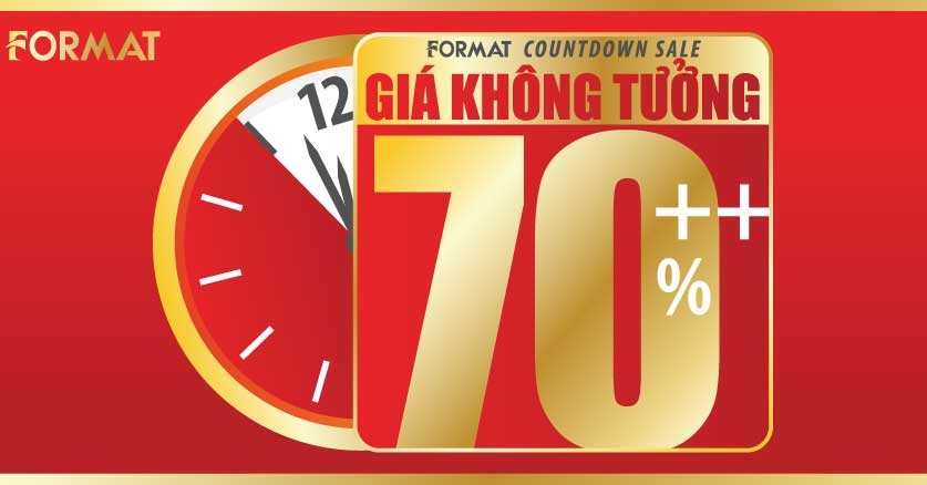 Thời Trang Format Sale | 70% OFF | Tháng 5/2022 - Vua Khuyến Mãi