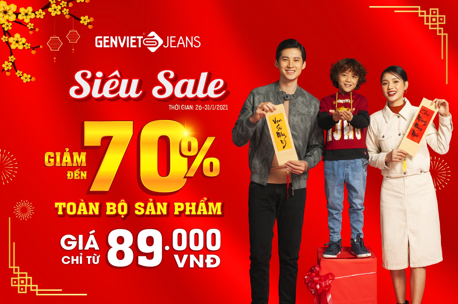 Đón tết Săn Sale: Ưu Đãi 70%