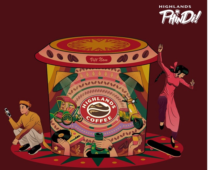 highlands coffee khuyến mãi tại Grab