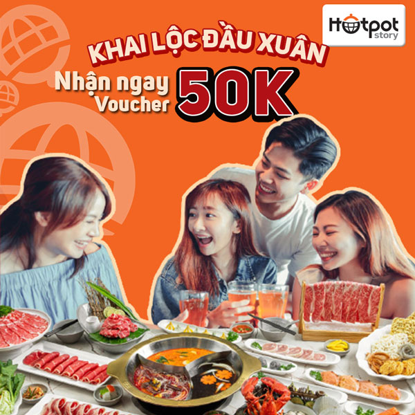 hotpot story tặng voucher 500K 10-1-2022