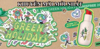 innisfree khuyến mãi mới nhất 10-11-2021