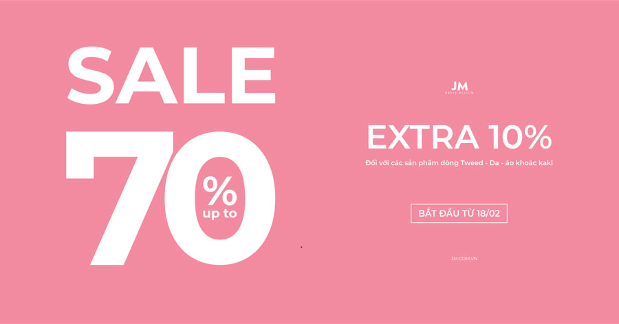 JM Dress Sale | 70% OFF | Tháng 2/2023 | Vua Khuyến Mãi