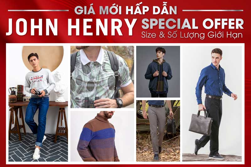John Henry NAM giá rẻ Tháng 8,2023|BigGo Việt Nam
