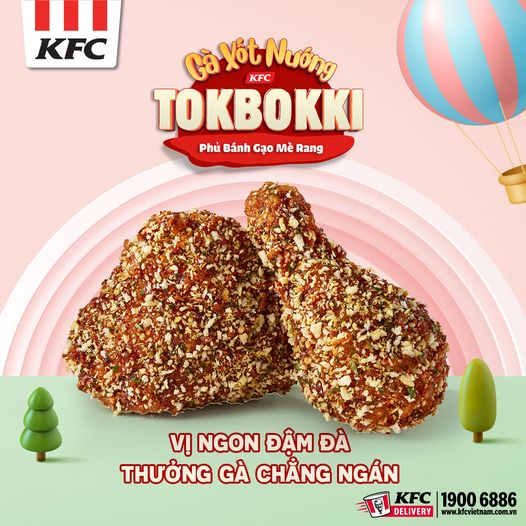 KFC gà tokbokki 40k/miếng