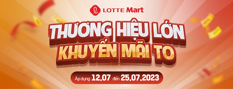 Lotte mart ưu đãi đến 25.7