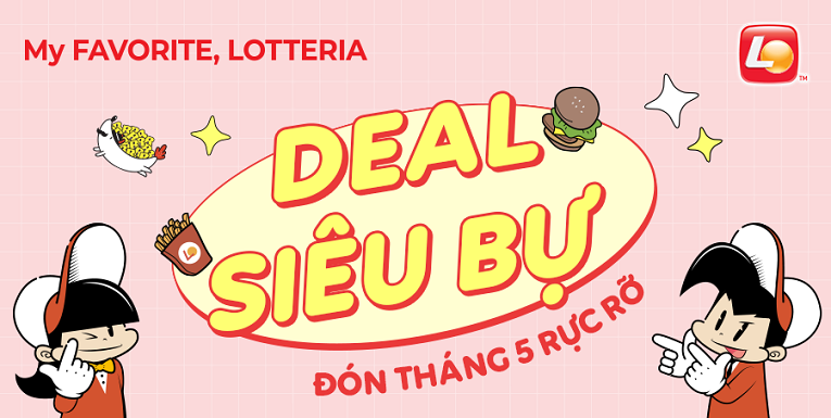 Lotteria deal từ 99k