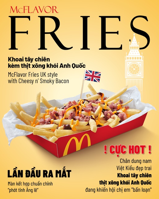 mcdonals flavor fries