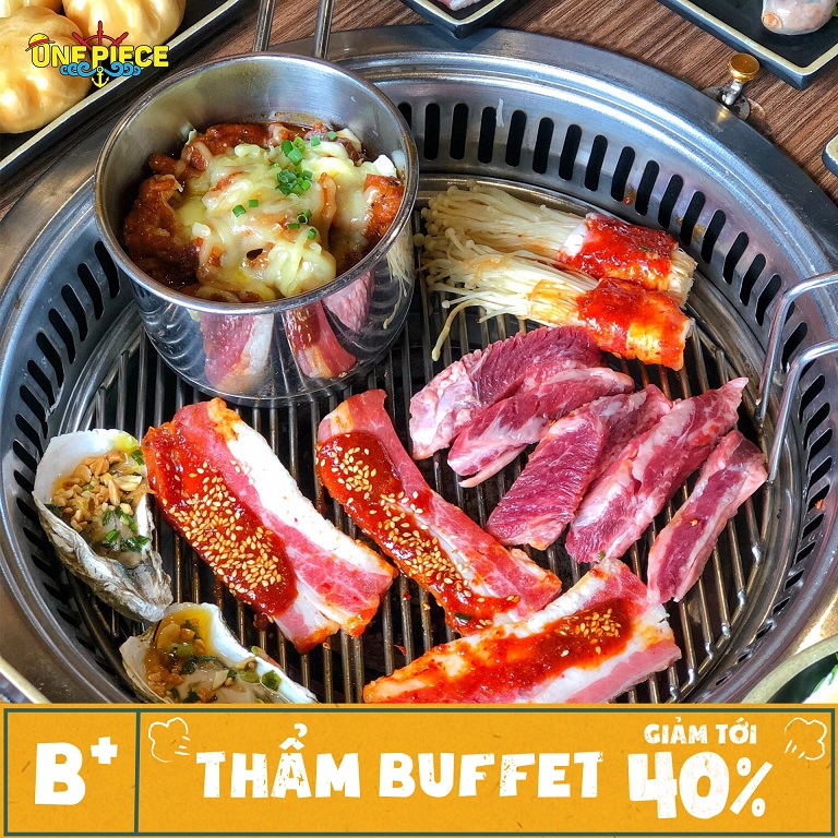one piece buffet giảm 40%
