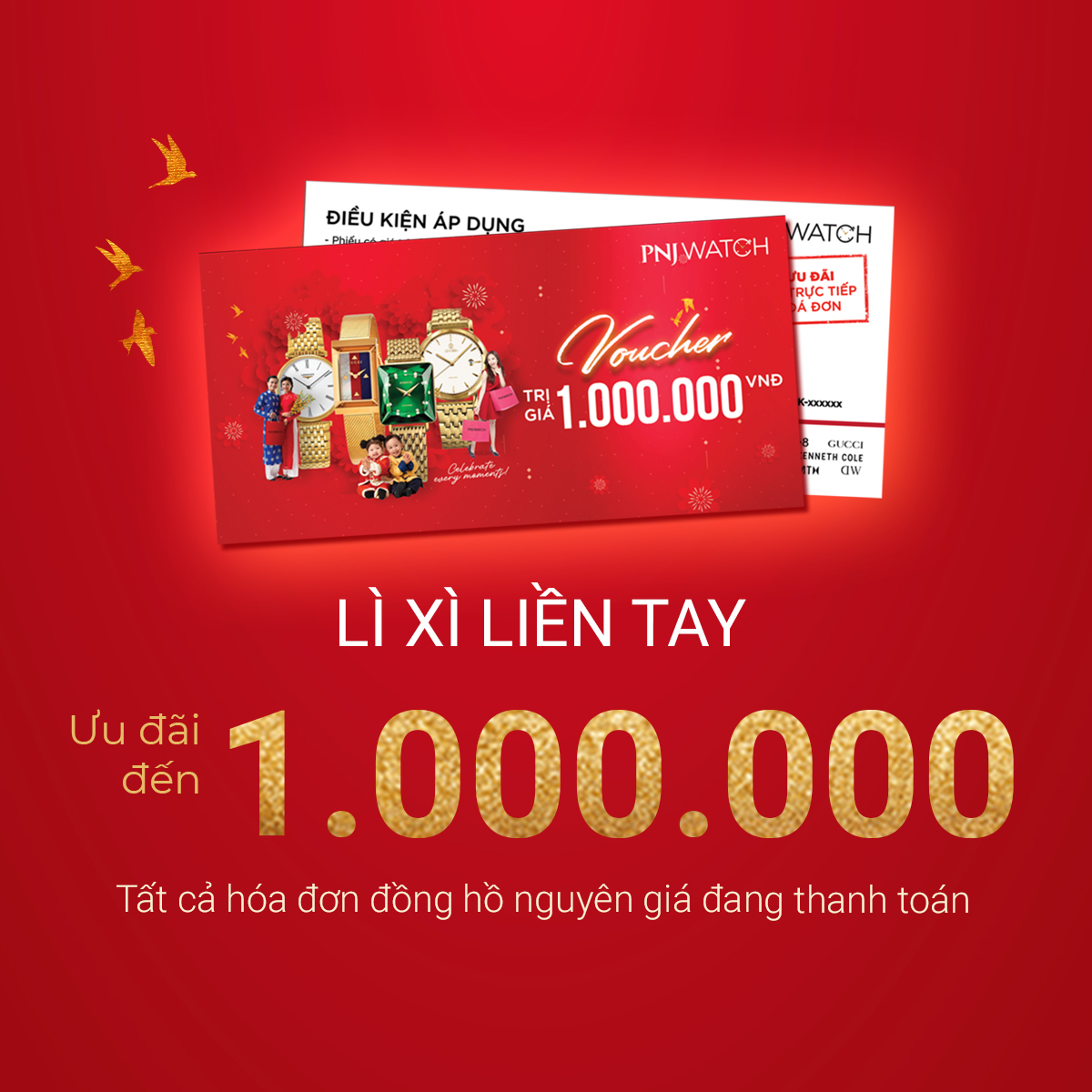 Lì Xì Liền Tay - Vận May Đón Tết