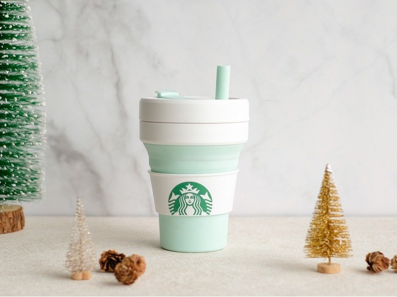 starbucks ly gấp gọn stoji
