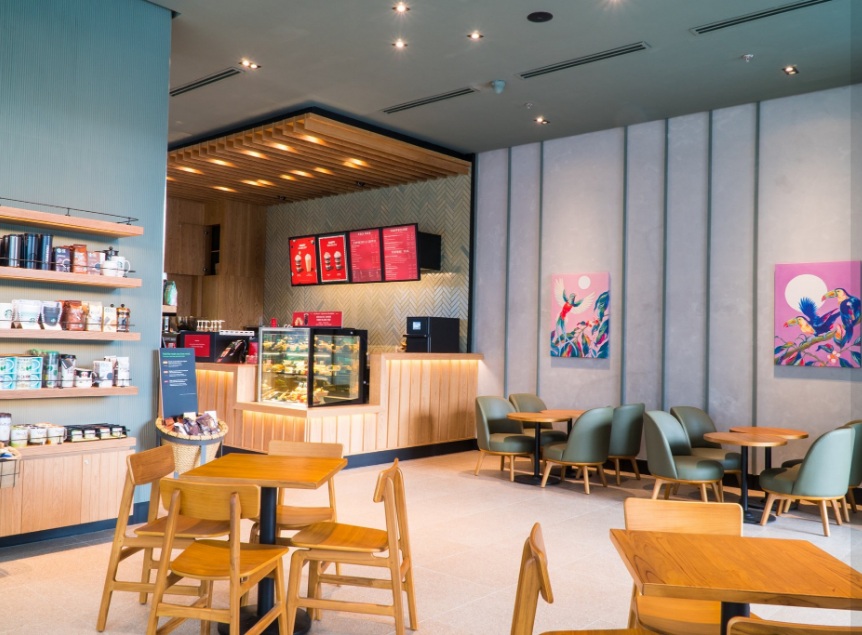 starbucks mansion grand opening