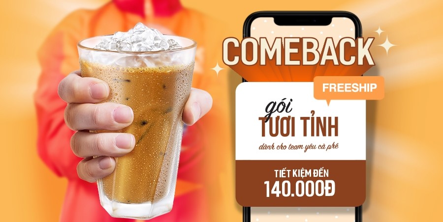 The coffee house tiết kiệm 140k