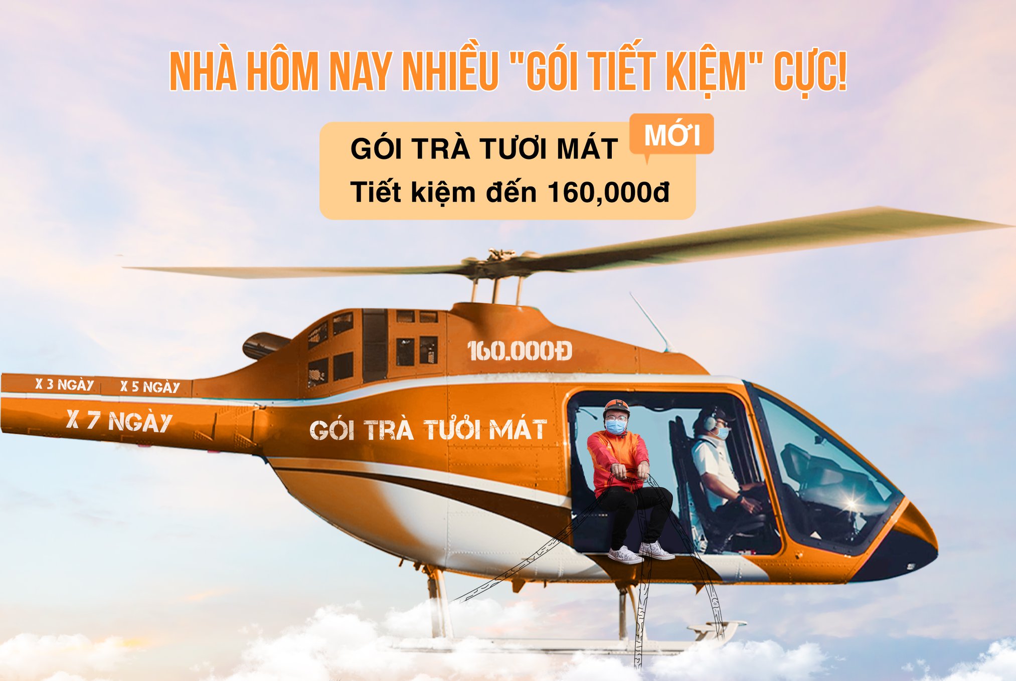 The Coffee house tiết kiệm 160k